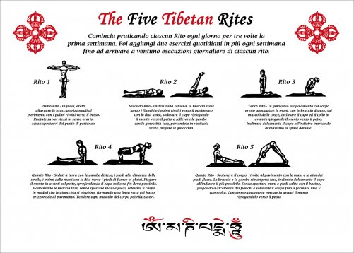 cinque tibetani