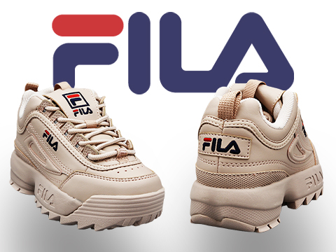 fila scarpe bambina rosa